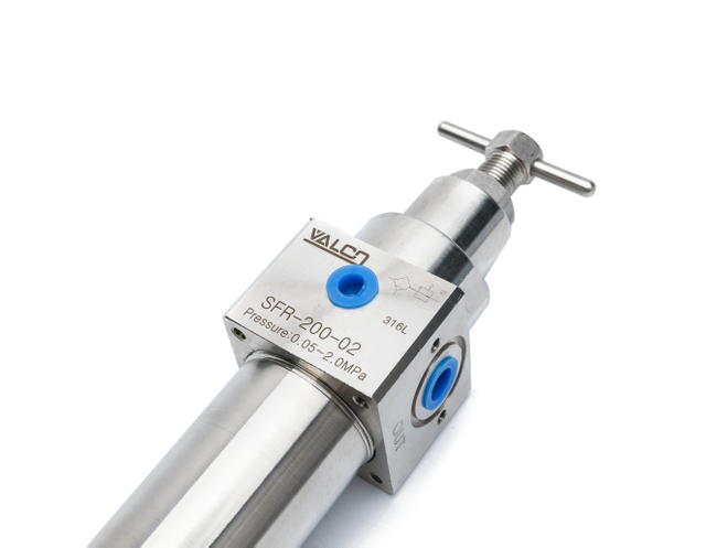 Mini regulador de filtro de aire de acero inoxidable